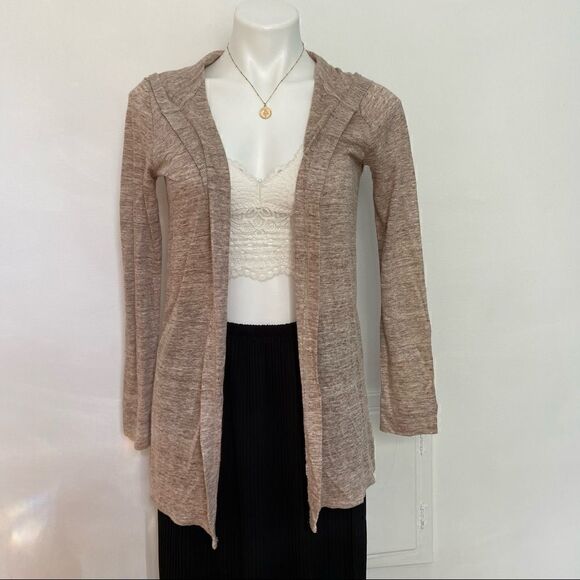 Cynthia Rowley 100% Line Long Cardigan - Picture 7 of 9